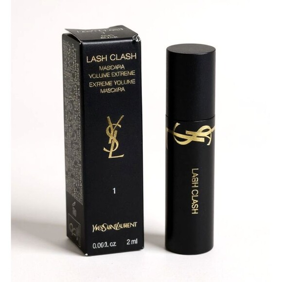 YSL Yves Saint Laurent Lash Clash Extreme Volume Mascara Black 0.06 fl oz Mini - Picture 1 of 5